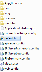 Core install files
