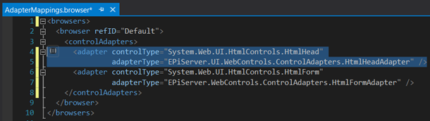 Removing old control adapter from AdapterMappings.browser